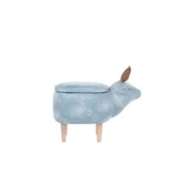 Beliani Hocker REINDEER - Blauw Polyester 7 Beliani Hocker REINDEER - Blauw Polyester -Woninginrichting Winkel 0a377c19a5e942c3a836d002cb994d0e