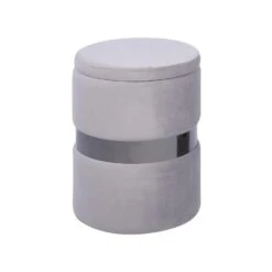 Beliani Poef DORIS - Grijs Fluweel 7 Beliani Poef DORIS - Grijs Fluweel -Woninginrichting Winkel 0a4f16ddbf474fbda64ef9275f8f2ca3