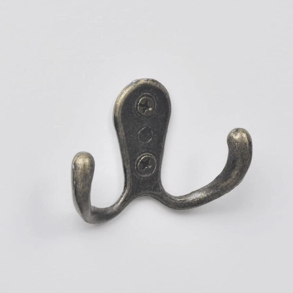 VidaXL Kapstokken Wit 2 St 4 VidaXL Kapstokken Wit 2 St - Afbeelding 4