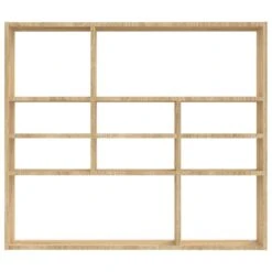 VidaXL Wandschap 90x16x78 Cm Spaanplaat Sonoma Eikenkleurig -Woninginrichting Winkel 0ef92c81f14844c88e7246b672f7394b
