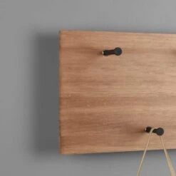 Trio Leuchten Kapstok Romy LED - 40 X 20 Cm - 5 Haken - Hout -Woninginrichting Winkel 1000005898 0103