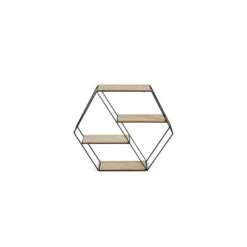 Lifa Living Wandrek Marbella Hout En Metaal, 58 X 51 X 11 Cm -Woninginrichting Winkel 1000011732 0103