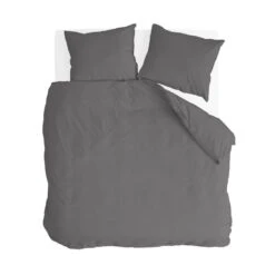Byrklund - Dekbedovertrek Sleep Softly - 240x220 Cm - Off Black