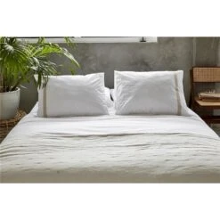 Walra - Dekbedovertrek Timeless Chic - 140x220 Cm - Wit -Woninginrichting Winkel 1000012951 0103