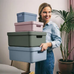 Sigma Home Opbergbox 9L Roze -Woninginrichting Winkel 1000014088 0102