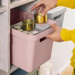 Sigma Home Opbergbox 18L Roze -Woninginrichting Winkel 1000014091 0111