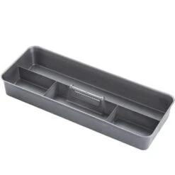 Q-line Opbergbox Met Inzet 9,5L Transparant Metaal -Woninginrichting Winkel 1000014171 0102