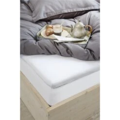 Walra - Molton Cotton Cover - 140x200 Cm - Wit -Woninginrichting Winkel 1000018433 0103