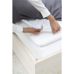 Walra - Molton Cotton Cover Topper - 90x220 Cm - Wit -Woninginrichting Winkel 1000018441 0103