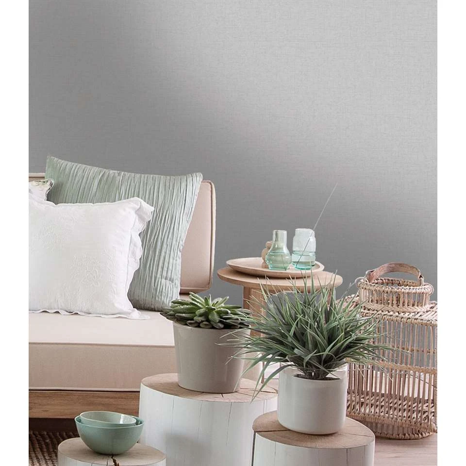 Dutch Wallcoverings - Indulgence Texture Grey - 0,53x10,05m 2 Dutch Wallcoverings - Indulgence Texture Grey - 0,53x10,05m - Afbeelding 2