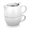 Merkloos Theepot - Tea For One Set - Inclusief Theebeker - 430 Ml
