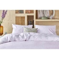 Walra - Dekbedovertrek Little Daisies - 140x220 Cm - Lila 6 Walra - Dekbedovertrek Little Daisies - 140x220 Cm - Lila -Woninginrichting Winkel 1000024988 0102