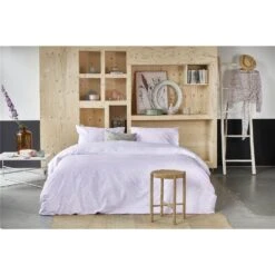 Walra - Dekbedovertrek Little Daisies - 140x220 Cm - Lila 7 Walra - Dekbedovertrek Little Daisies - 140x220 Cm - Lila -Woninginrichting Winkel 1000024988 0103