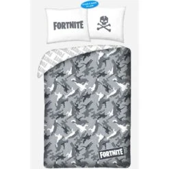 Fortnite Dekbedovertrek Dance Camo - Eenpersoons - 140 X 200 Cm - Katoen