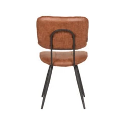 LABEL51 Eetkamerstoel Fos - Cognac - Leder -Woninginrichting Winkel 1000028306 0102