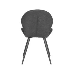 LABEL51 Eetkamerstoel Sil - Antraciet - Weave -Woninginrichting Winkel 1000028316 0103