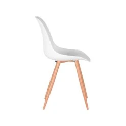 LABEL51 Eetkamerstoel Rimini - Wit - Kunststof -Woninginrichting Winkel 1000028347 0103