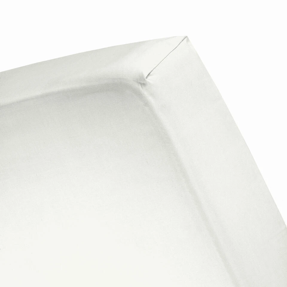 Cinderella Hoeslaken - Tot 35cm Matrasdikte - Katoen - 90x220 Cm - Ivoor 1 Cinderella Hoeslaken - Tot 35cm Matrasdikte - Katoen - 90x220 Cm - Ivoor