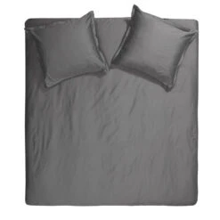 Cinderella Dekbedovertrek Satijn - 260x200/220 Cm - Antraciet