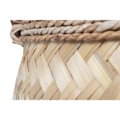 Giga Meubel Basket Bamboe - 34x34x24cm - Naturel - Bamboo Naturel -Woninginrichting Winkel 1000031199 0101