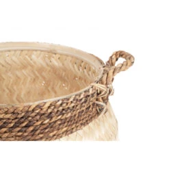 Giga Meubel Basket Bamboe - 34x34x24cm - Naturel - Bamboo Naturel -Woninginrichting Winkel 1000031199 0102