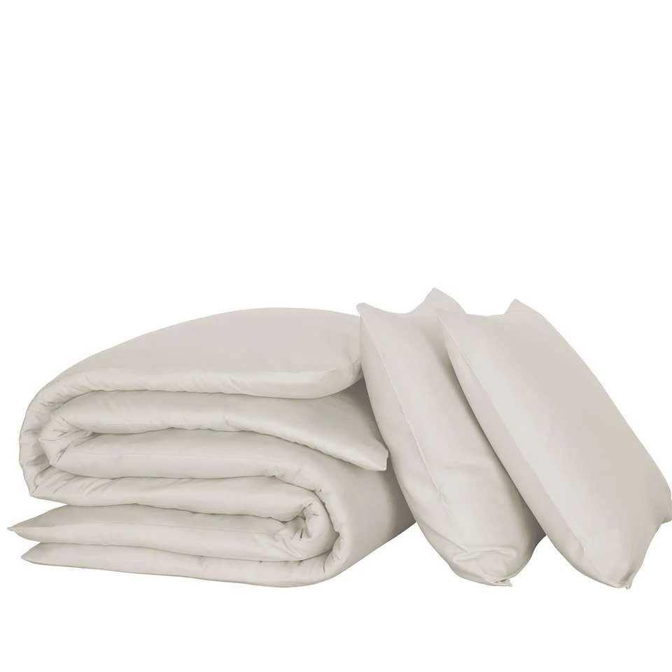 De Witte Lietaer Dekbedovertrek Katoen Satijn Olivia - 260 X 240 Cm - Beige 3 De Witte Lietaer Dekbedovertrek Katoen Satijn Olivia - 260 X 240 Cm - Beige - Afbeelding 3