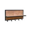 Brix - Kapstok Brix Caro - Mangohout En Gecoat Staal - 15x70x30