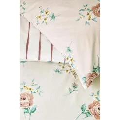 Walra - Dekbedovertrek Red Roses - 240x220 Cm - Off White -Woninginrichting Winkel 1000034091 0102