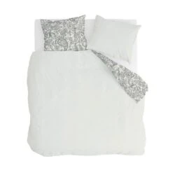 Walra - Dekbedovertrek Perfect Paisley - 240x220 Cm - Off White