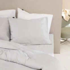Damai Dekbedovertrek Organic Satijn Light Grey-Lits-jumeaux (260 X 200/220 Cm) 5 Damai Dekbedovertrek Organic Satijn Light Grey-Lits-jumeaux (260 X 200/220 Cm) -Woninginrichting Winkel 1000034446 0101