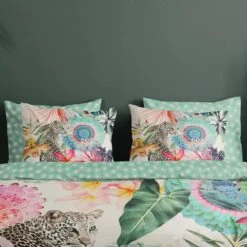 HIP Dekbedovertrek "Verda" - Multi - (240x220 Cm) -Woninginrichting Winkel 1000035001 0102