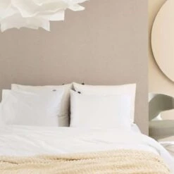 Damai Dekbedovertrek Organic Satijn White-2-persoons (200 X 200/220 Cm) -Woninginrichting Winkel 1000035084 0103