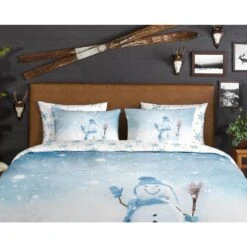 Good Morning Dekbedovertrek "Winter" - Blauw - (200x220 Cm) 6 Good Morning Dekbedovertrek "Winter" - Blauw - (200x220 Cm) -Woninginrichting Winkel 1000035893 0110