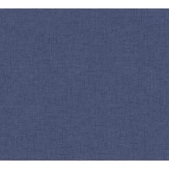 Livingwalls Behang - Linnenstructuur - Donkerblauw - 53 Cm X 10,05 M - AS-374313 -Woninginrichting Winkel 1000037919 0102