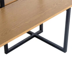 Giga Meubel Halbankje Metaal - Kapstok - 50x45x180cm - Helsinki -Woninginrichting Winkel 1000038329 0102