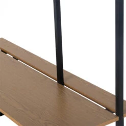 Giga Meubel Halbankje Metaal - Kapstok - 50x45x180cm - Helsinki -Woninginrichting Winkel 1000038329 0103