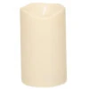 Cepewa Stompkaars - LED - Ivoor Kleurig - Met Timer - 12 Cm