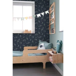 ESTAhome Behang - Planeten In De Ruimte - Donkerblauw - 50 X 900 Cm - 139423 -Woninginrichting Winkel 1000040381 0103