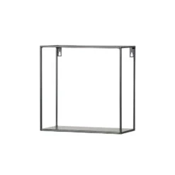 WOOOD Meert Kubus - Metaal - Zwart - Set Van 2 -Woninginrichting Winkel 1000041916 0102