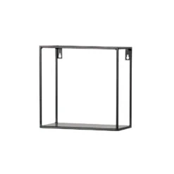 WOOOD Meert Kubus - Metaal - Zwart - Set Van 2 -Woninginrichting Winkel 1000041916 0103