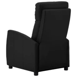 VidaXL Fauteuil Verstelbaar Kunstleer Zwart -Woninginrichting Winkel 1000041959 0103