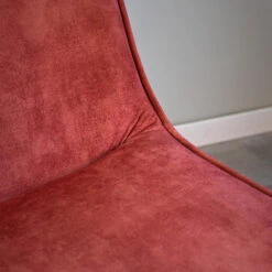 Fauteuil Lowen Velvet Roze - Stof - Roze -Woninginrichting Winkel 1000041960 0103