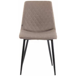CLP Set Van 4 Eetkamerstoelen Telde Stof - Taupe
