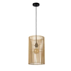 Lucide JANTINE Hanglamp - Licht Hout -Woninginrichting Winkel 1000044120 0102