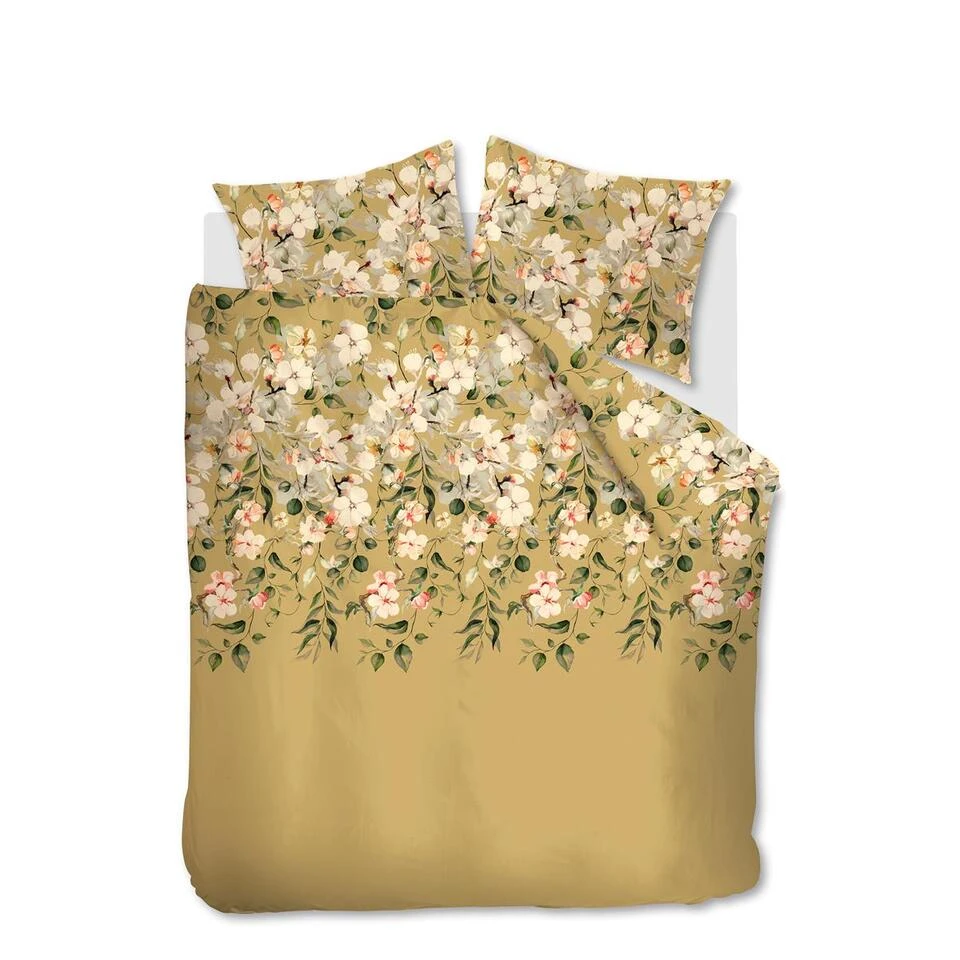 Ariadne At Home Dekbedovertrek Nostalgia Oker-2-persoons (200 X 200/220 Cm) 1 Ariadne At Home Dekbedovertrek Nostalgia Oker-2-persoons (200 X 200/220 Cm)