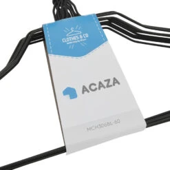 ACAZA Set Van 60 Metalen Kledinghangers, Fijne Dunne Kapstokken, Metaal -Woninginrichting Winkel 1000045926 0102