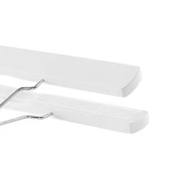 ACAZA 12 Broekhangers Of Rokhangers Met Klemmen, Antislip En Draaibare Haak, Wit -Woninginrichting Winkel 1000045929 0102