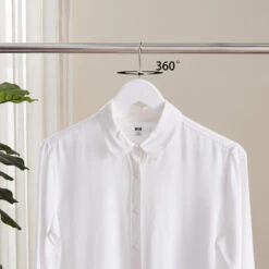 ACAZA 20 Stuks Massief Houten Kledinghangers, Met Inkeping En Broeklat, Wit -Woninginrichting Winkel 1000045933 0102