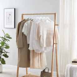 ACAZA 20 Stuks Massief Houten Kledinghangers, Met Inkeping En Broeklat, Wit -Woninginrichting Winkel 1000045933 0103