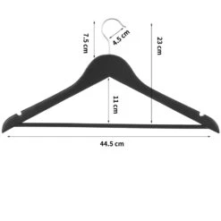 ACAZA 20 Stuks Massief Houten Kledinghangers, Esdoorn Hout -Woninginrichting Winkel 1000045936 0103